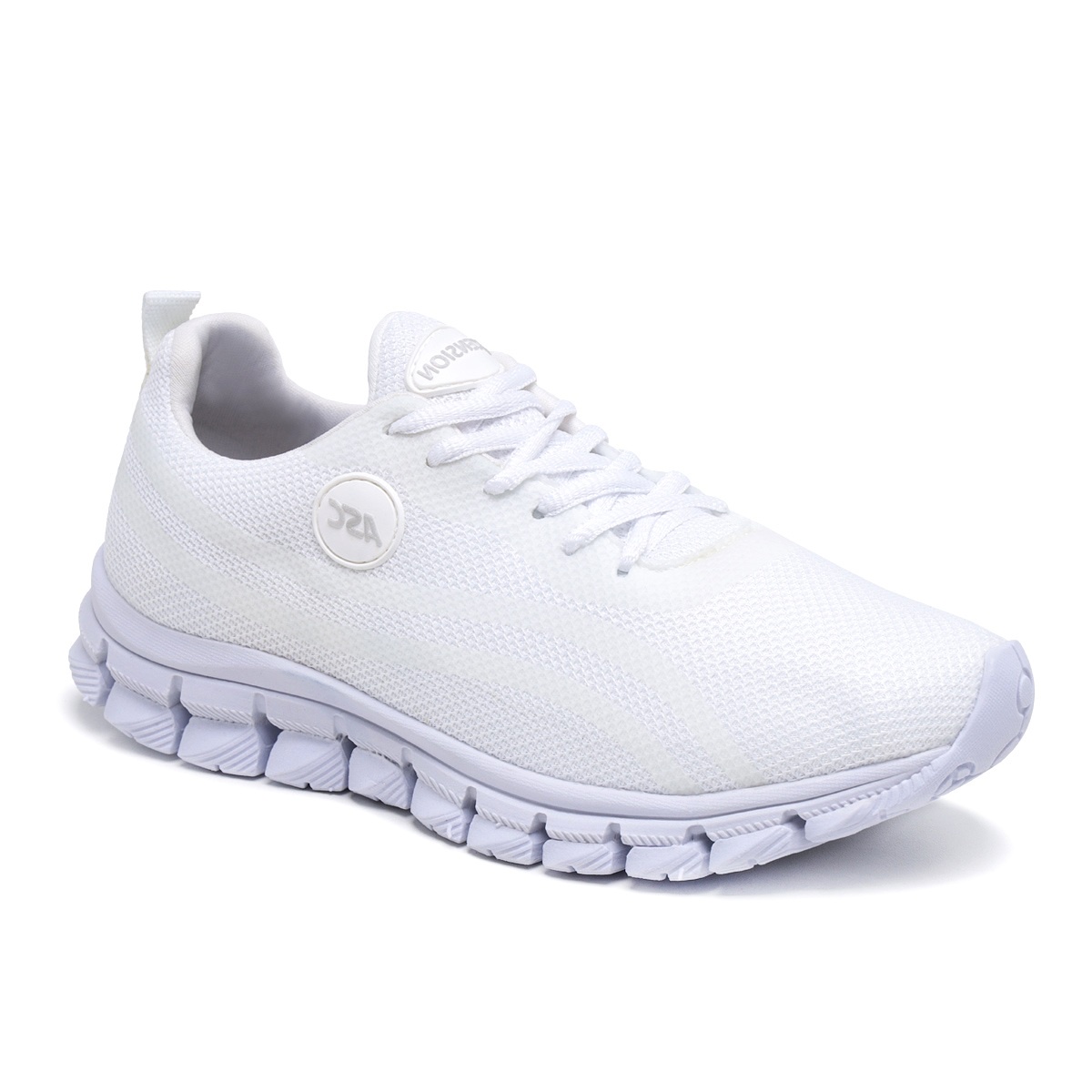 Tênis Unissex Esportivo Branco Caminhada Tamanho Especial (BIGLEGE21BCO)