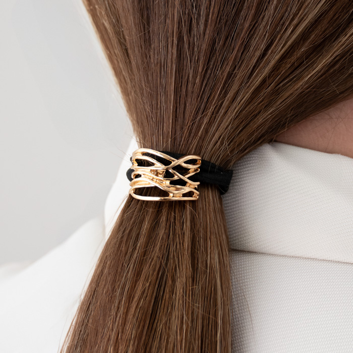 PONY CUFF FIOS ONDULADOS P (020475)
