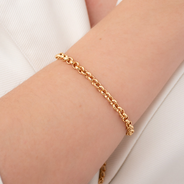 PULSEIRA FEMININA VENEZIANA GROSSA (3MM) (020627)