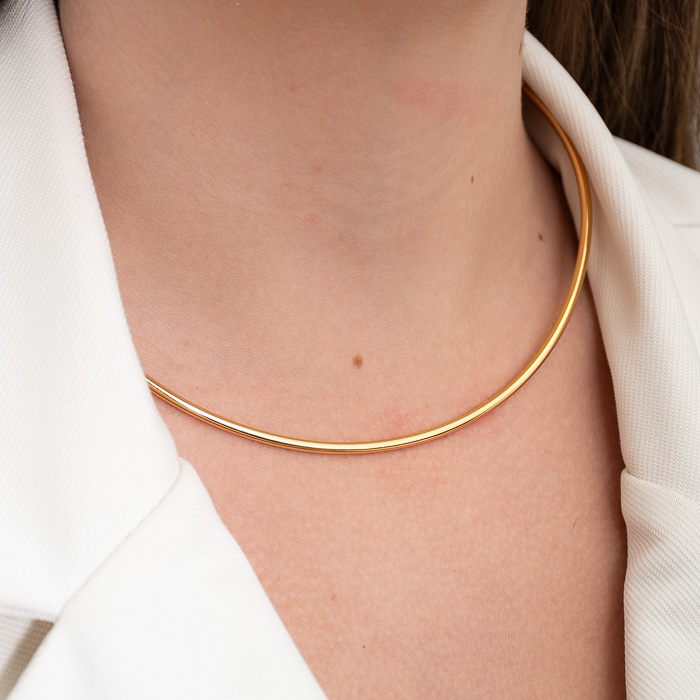 CHOKER ARO BOLEADO 2 MM (020650)
