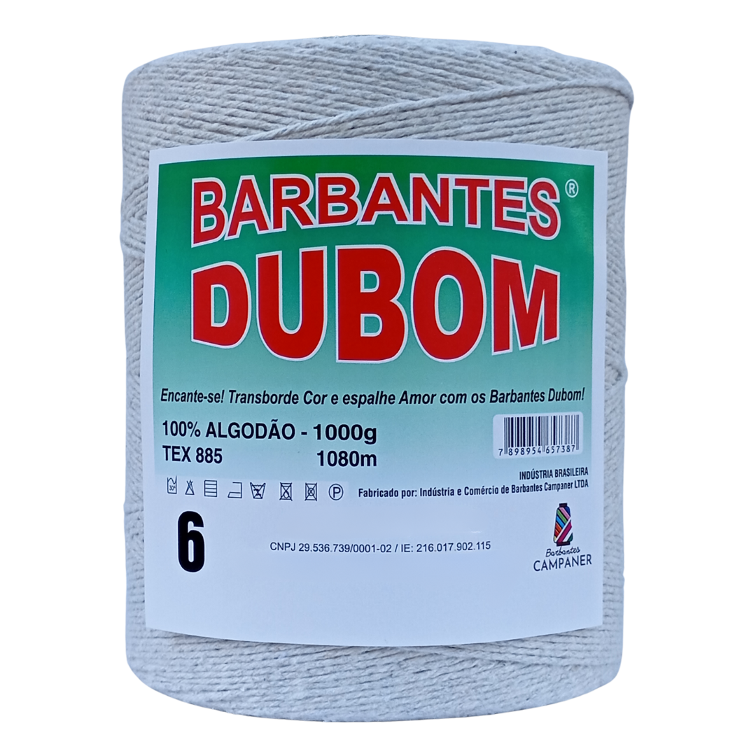Barbante Dubom Caqui - 1 Kg - Fio 6 (1301)
