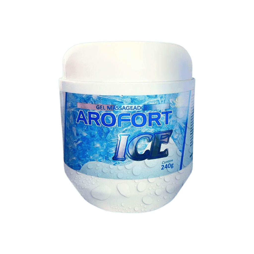 Gel Massageador Arofort Ice 240g Aroeira Cosmética – Ação Refrescante e Sensação de Alívio Diário (7898351966426)