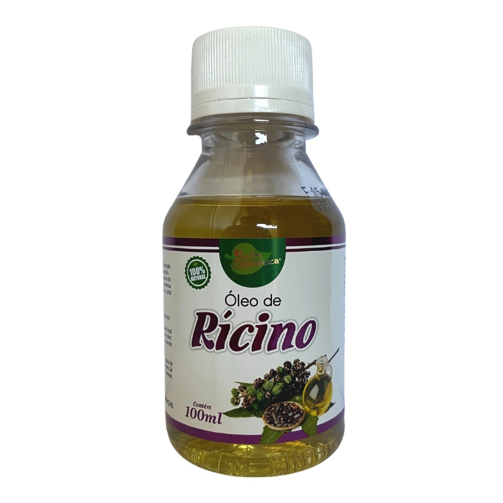 Óleo de Rícino 100mL - Aroeira Cosmética - 100% Natural - Capilar e Corporal - Hidratação Profunda (7898744460838)