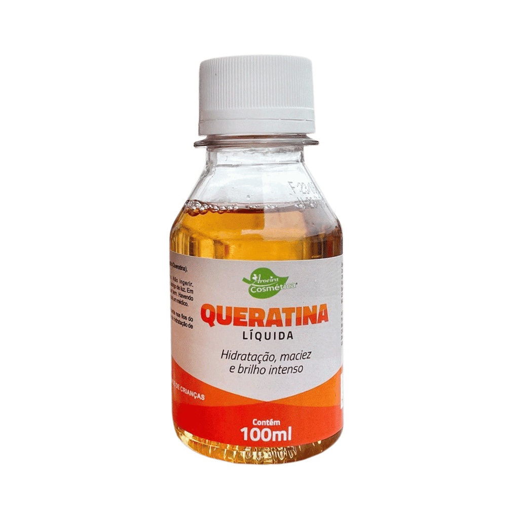 Queratina Líquida Capilar 100mL - Hidratação, Maciez e Brilho Intenso - Aroeira Cosmética (7898351966327)