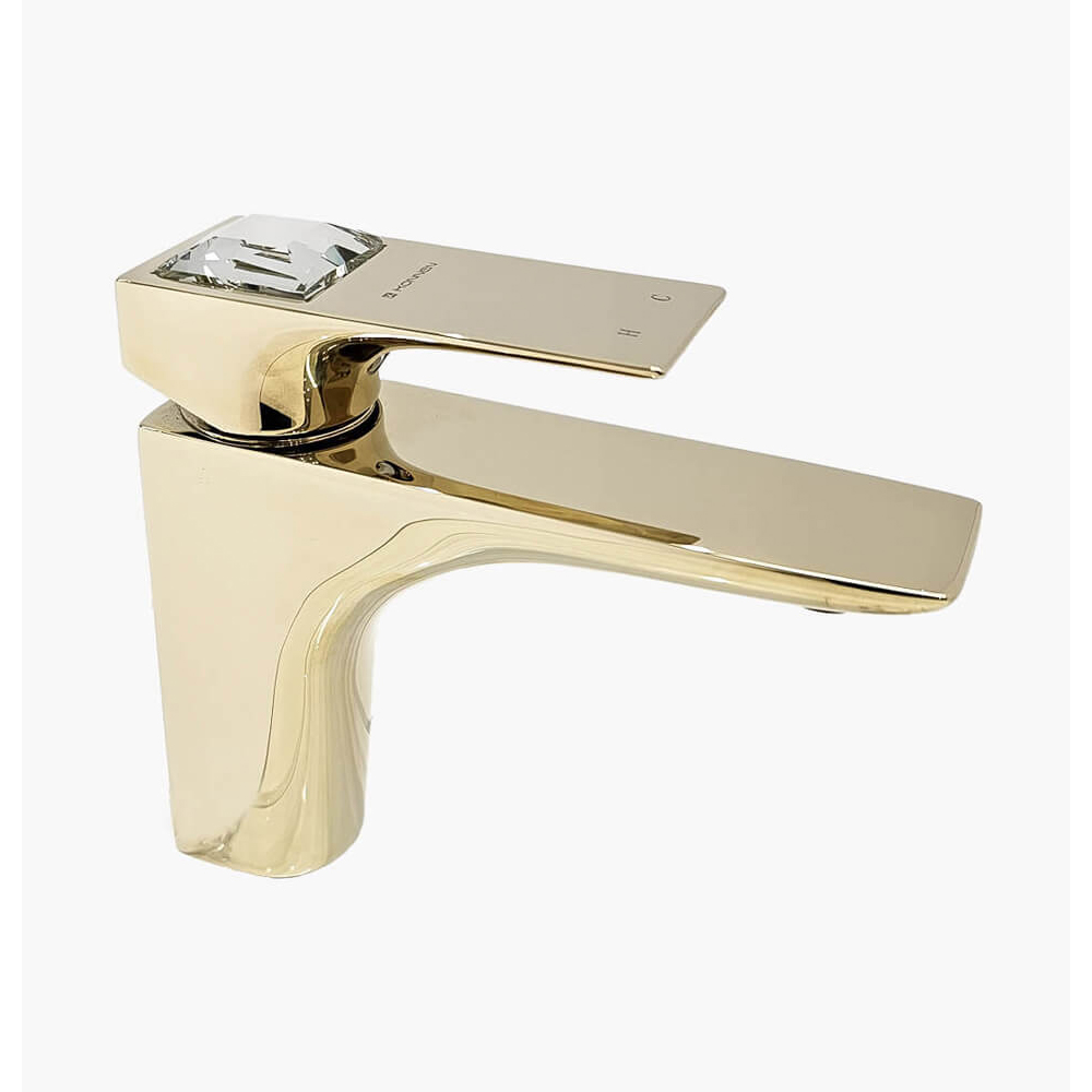 Torneira para Banheiro Monocomando Bica Baixa - Konnen Metais - Crystal Baixa - 44B1192G