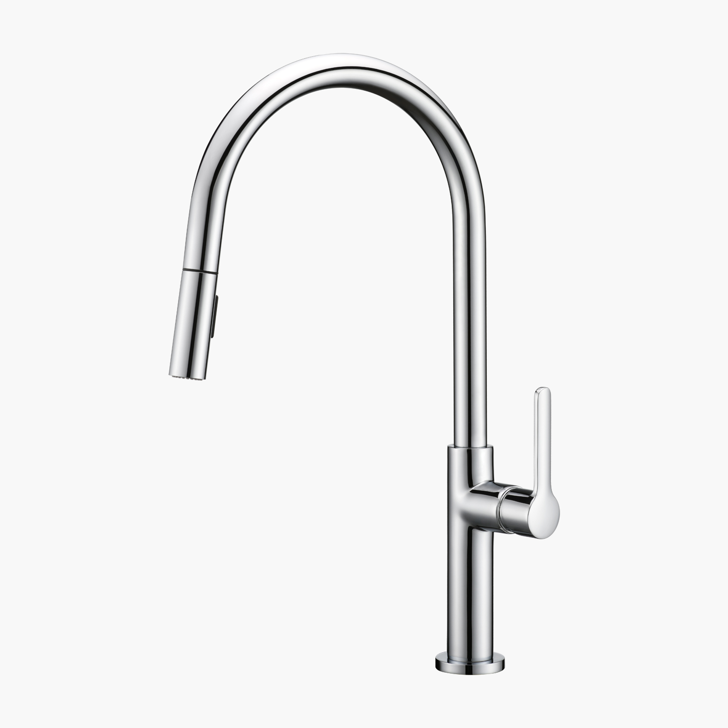Torneira Gourmet Extensivel Monocomando para Cozinha - Konnen Metais - Titus Cromado - 503798C