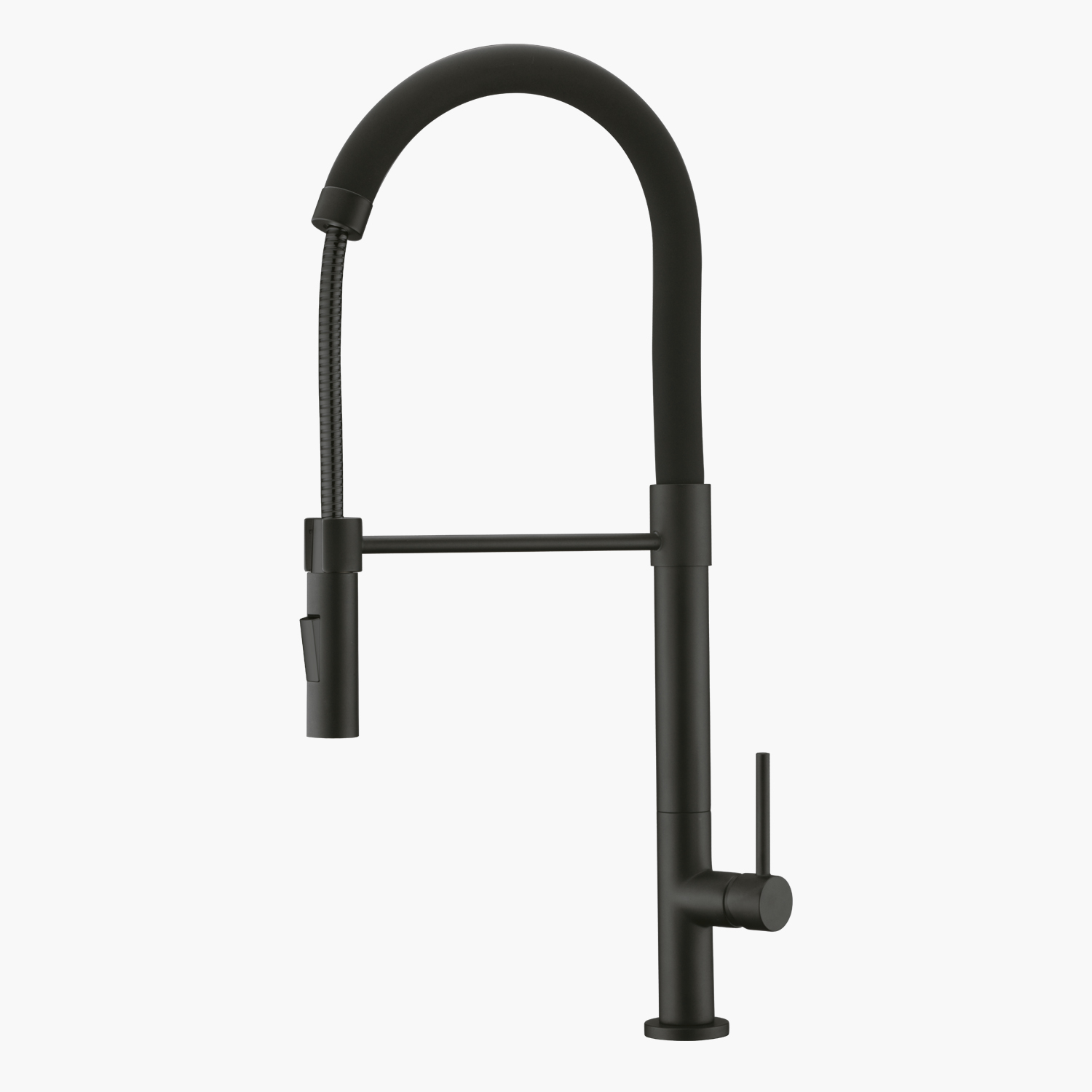 Torneira Gourmet  Monocomando para Cozinha - Konnen Metais - Stella Preta - 503732PBR