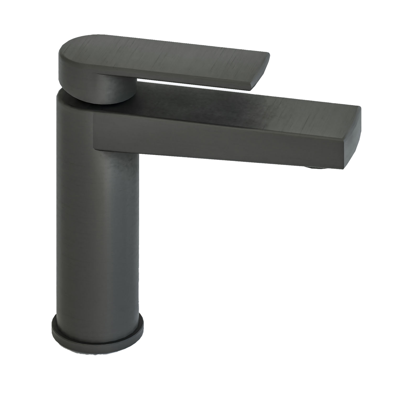 Torneira para Banheiro Bica Baixa - Konnen Metais - Round Baixa Preto Fosco - FN-90004S-B