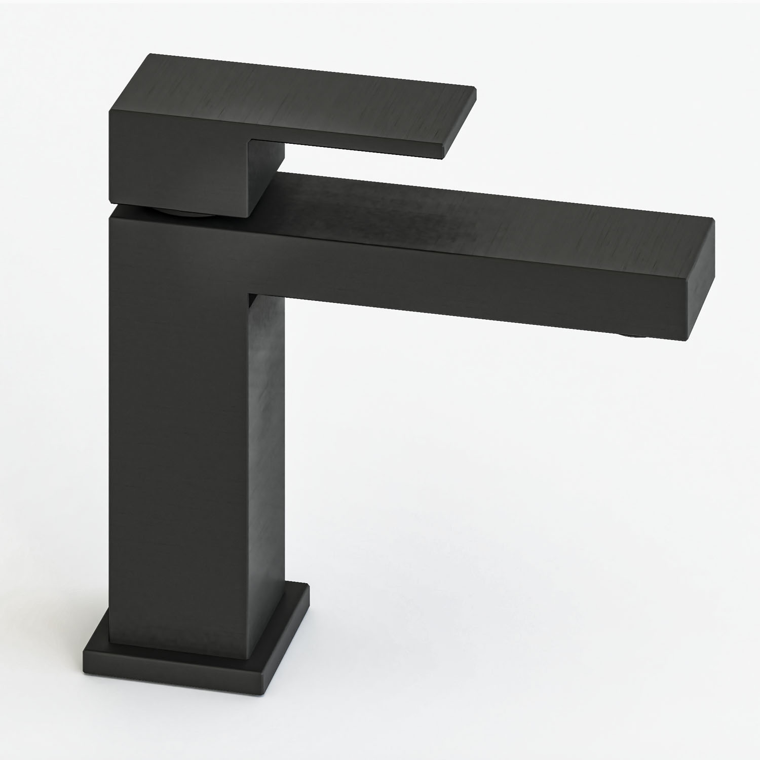 Torneira para Banheiro Bica Baixa - Konnen Metais - Square Baixa Preto - FN-90005S-P