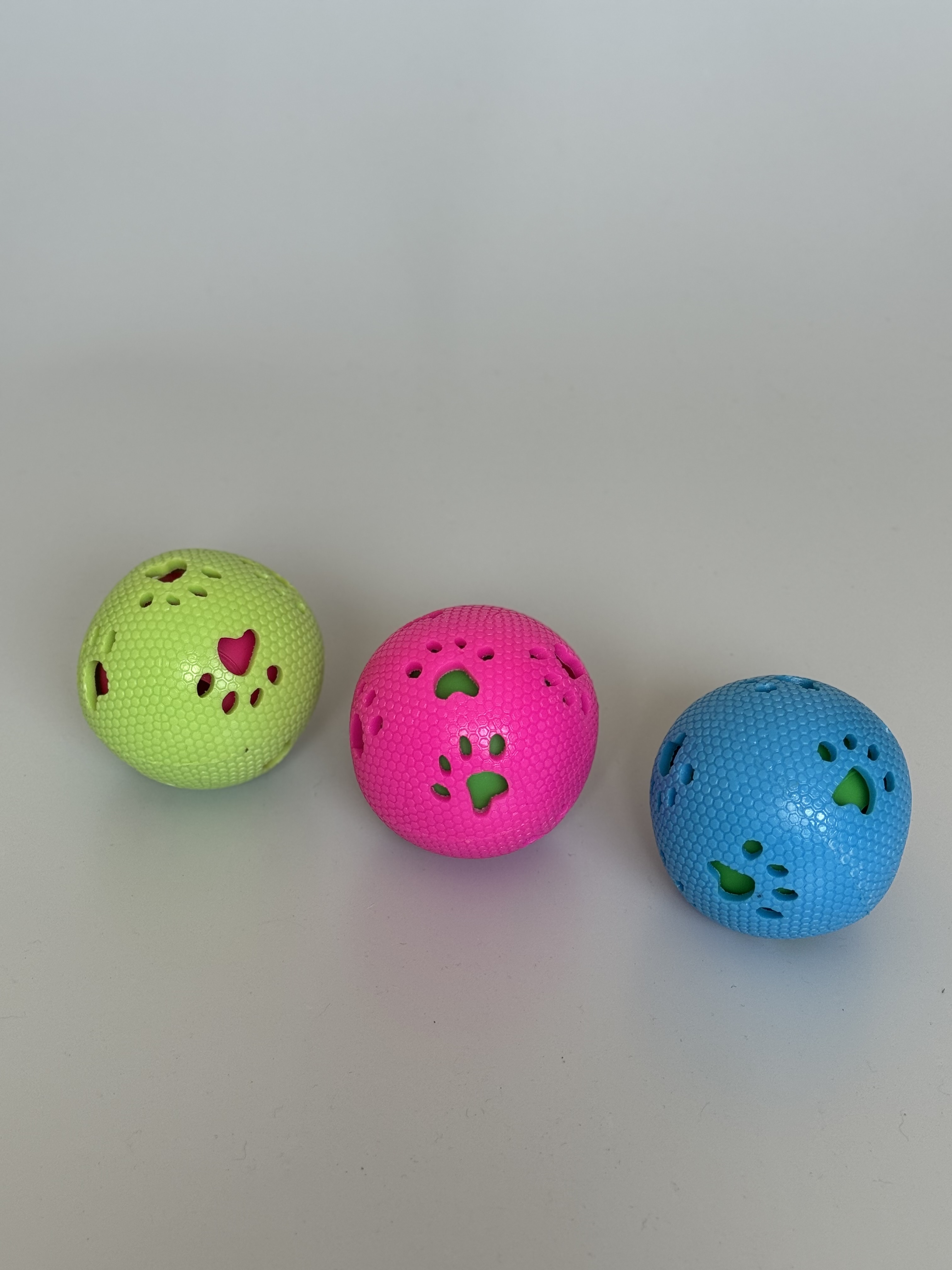Brinquedo Pet (Bola chocalho de pegada TPR) (JH-6049)
