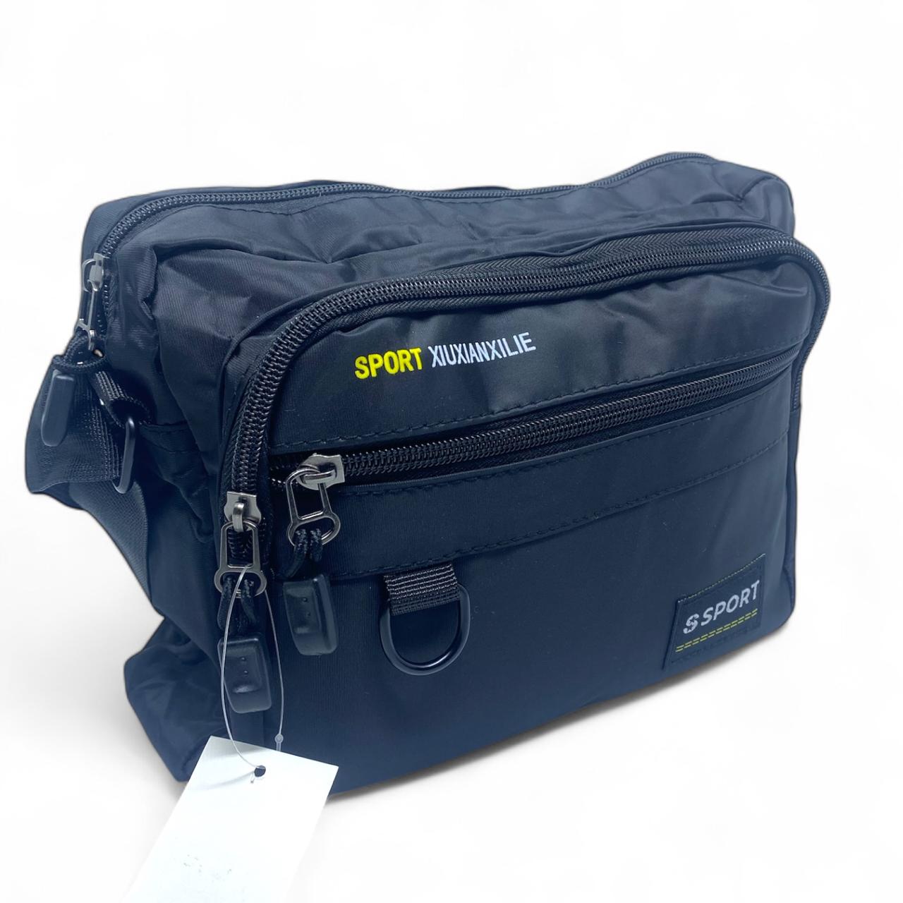Bolsa Tiracolo Masculina Compacta – Modelo Casual Resistente Kreiz KR 812 (KR812)