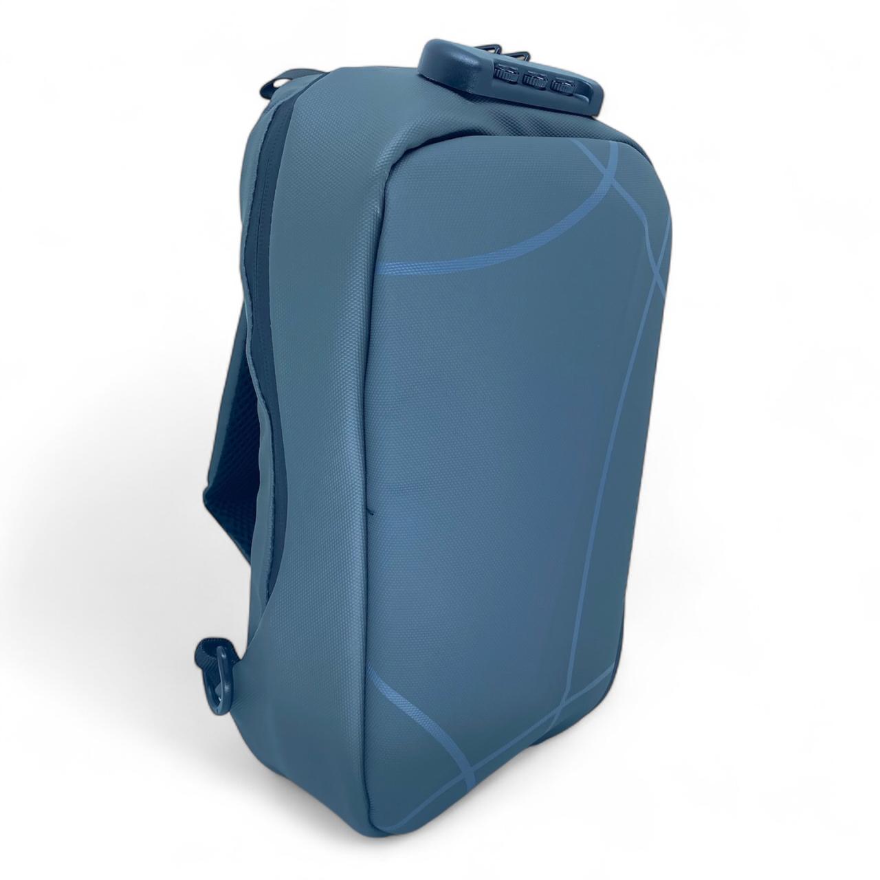 Mochila Antifurto com Cadeado Integrado – Design Moderno, Compacta e Segura Kreiz KR 906-1