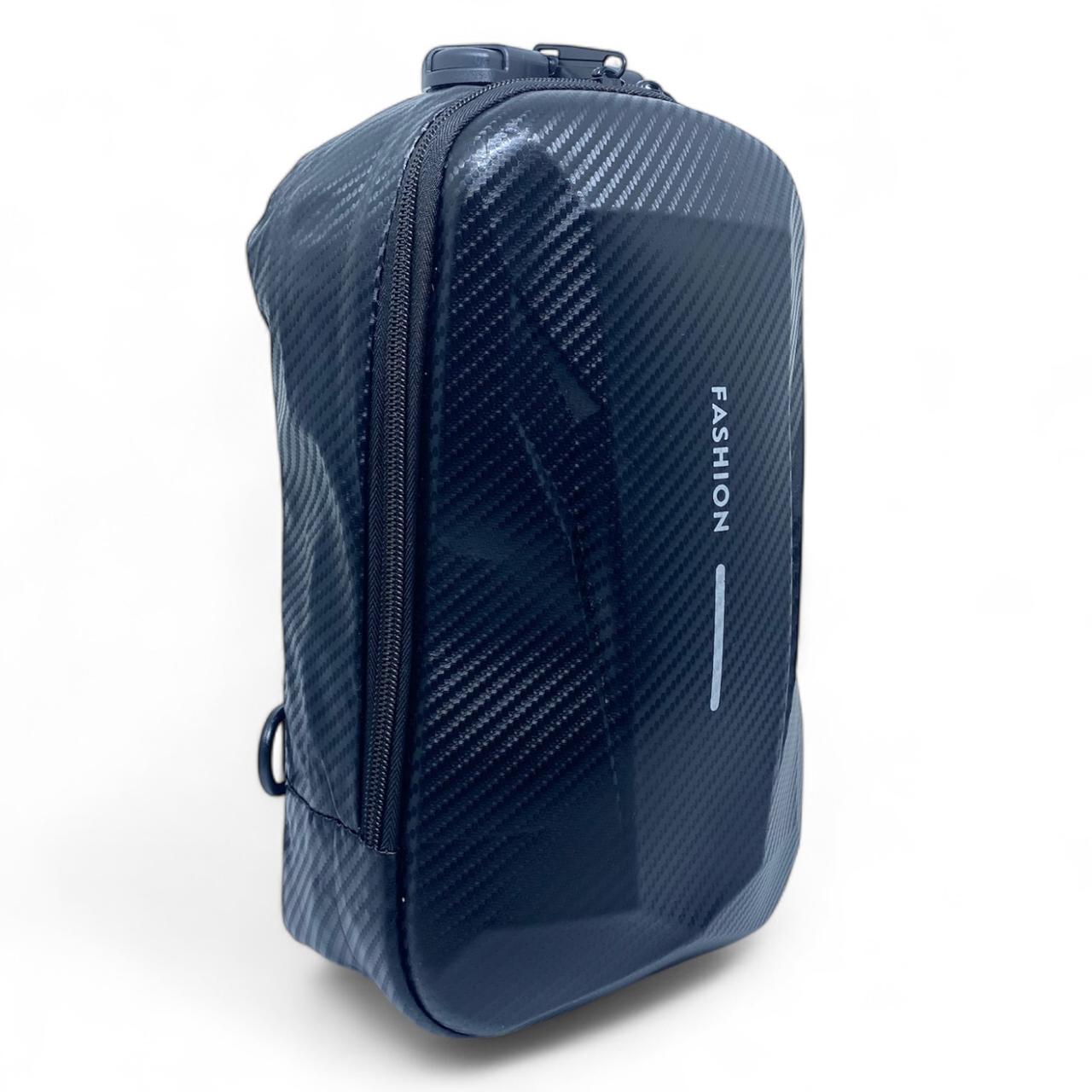 Mochila Antifurto Fashion Texturizada com Cadeado e Entrada USB Kreiz KR 6118-8