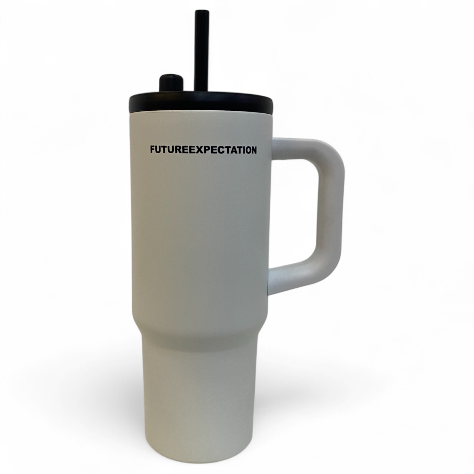 Copo Térmico com Tampa e Alça – 710ml | FUTUREEXPECTATION Inox Kreiz KR XNS059 Branco
