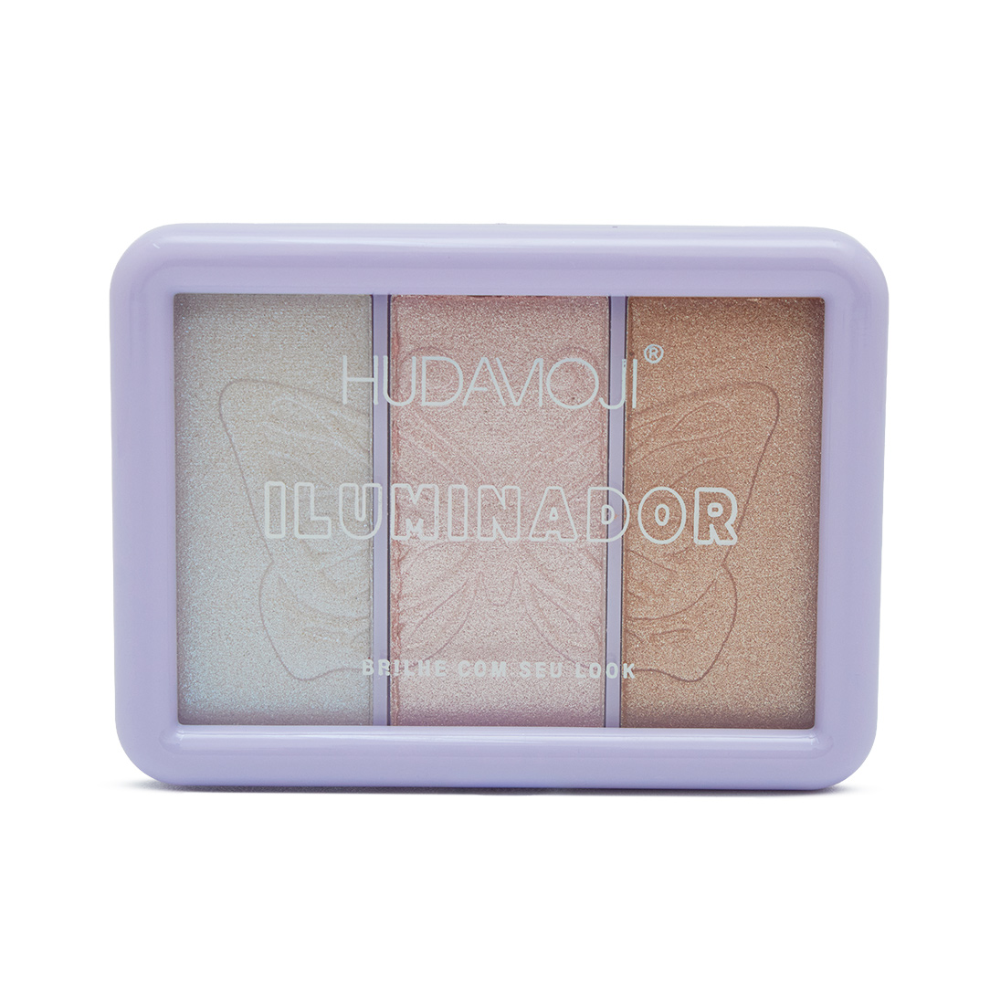 Iluminador Compacto Shining Cor 01 a 03 Hudamoji com 9g (726687)