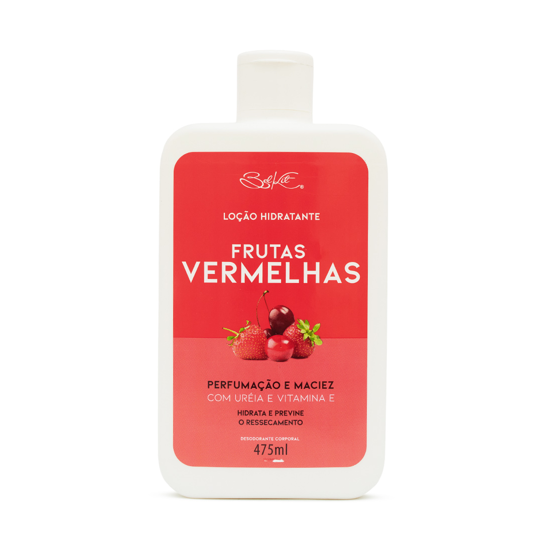 Loção Hidratante Desodorante Frutas Vermelhas BelKit 475ml (726519)