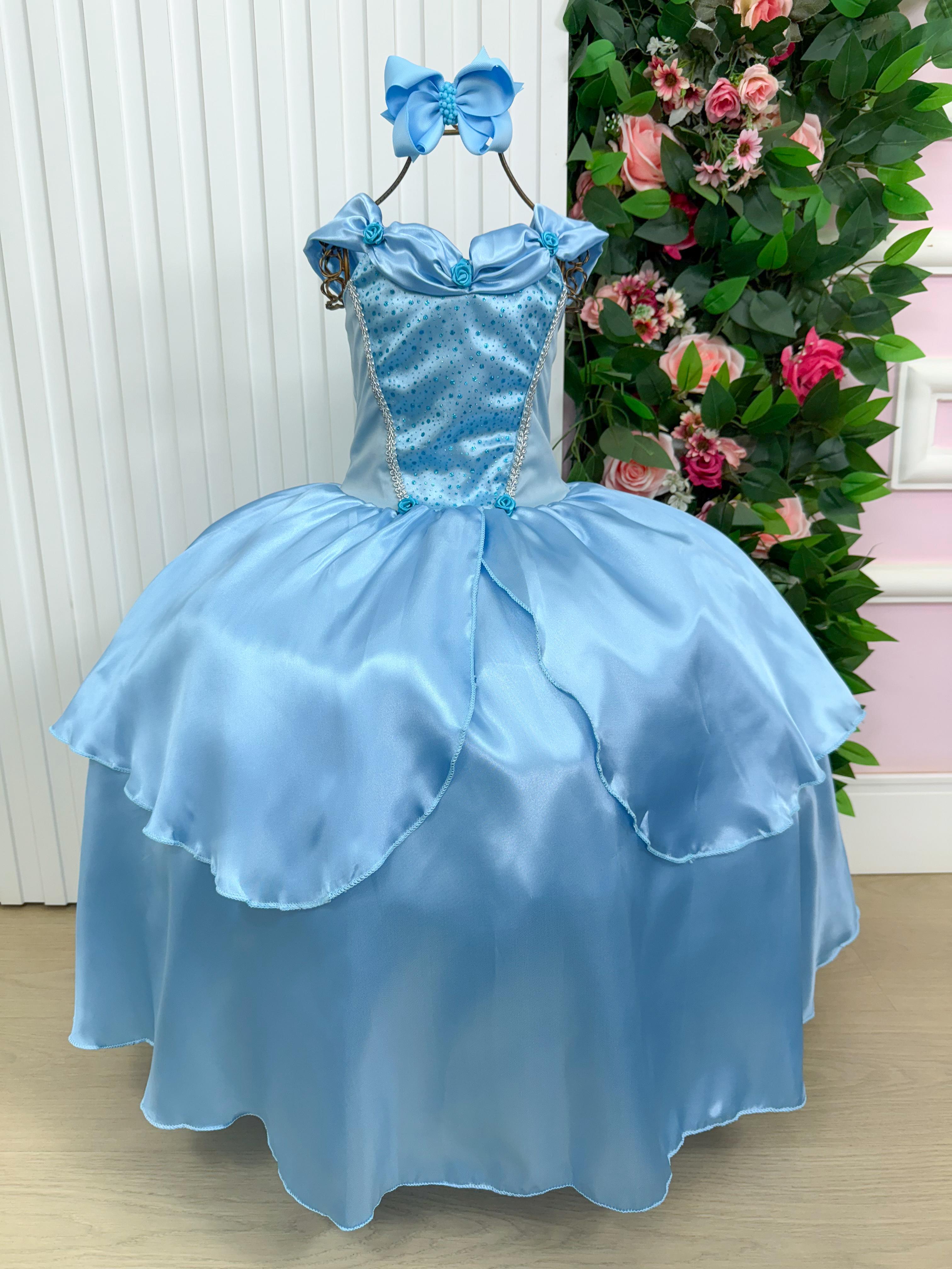 Fantasia Princesa Belli Cinderela Modelo 3 (FNAPRNBLLCINDMDL3)