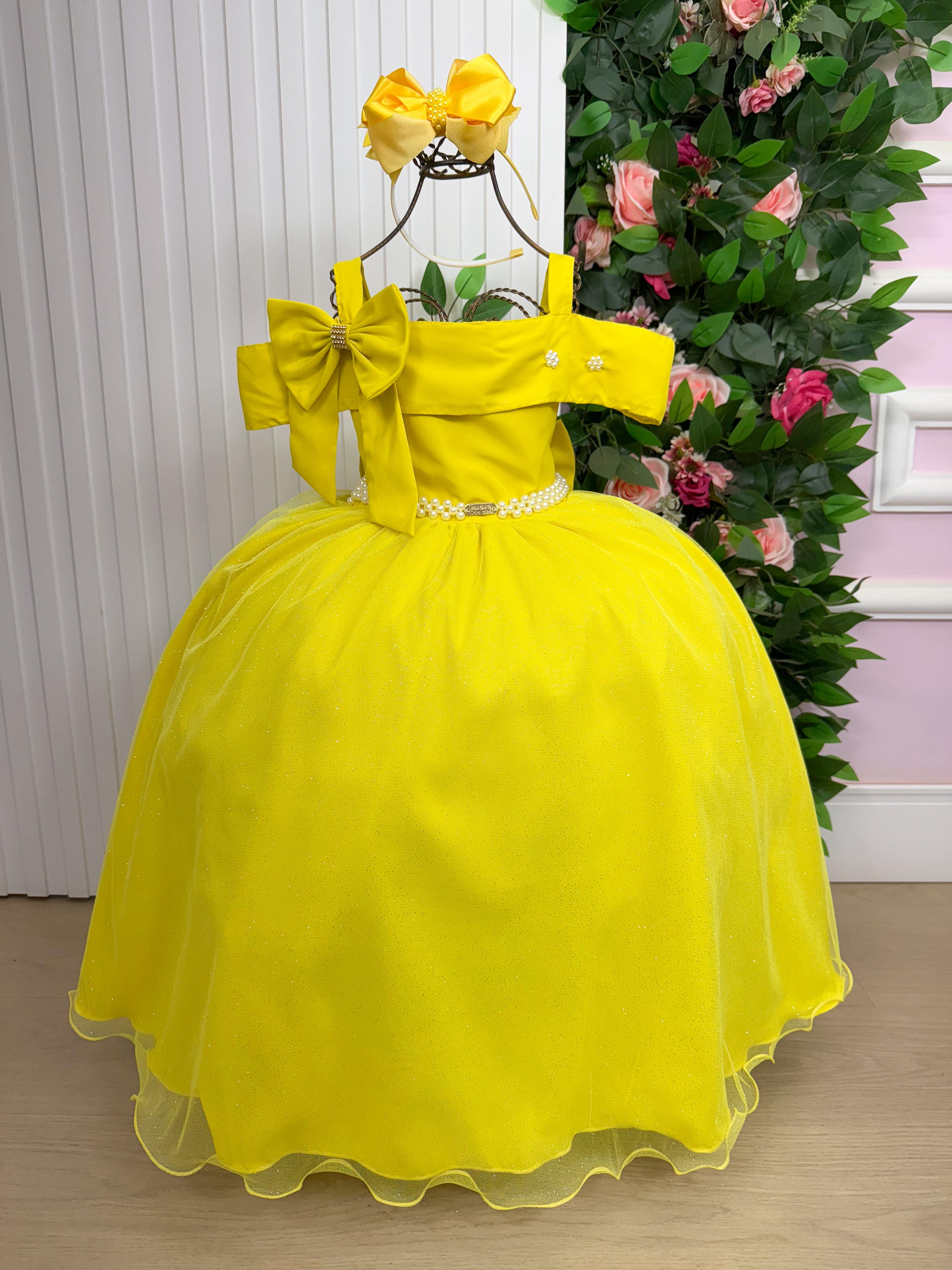 Vestido Banana Club Longo Doce Elegancia AmareloD (VESTBNNCLBLNGDCELEGNAMRL)