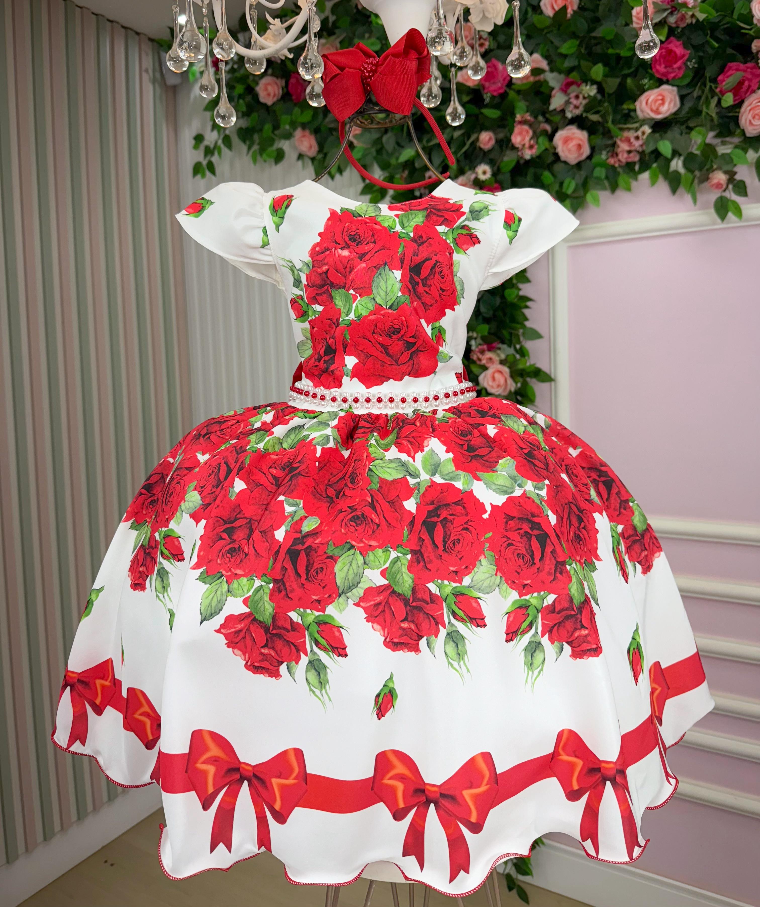 Vestido Marie Rubi Natalino - Natal (VESTMRRBNTLT)
