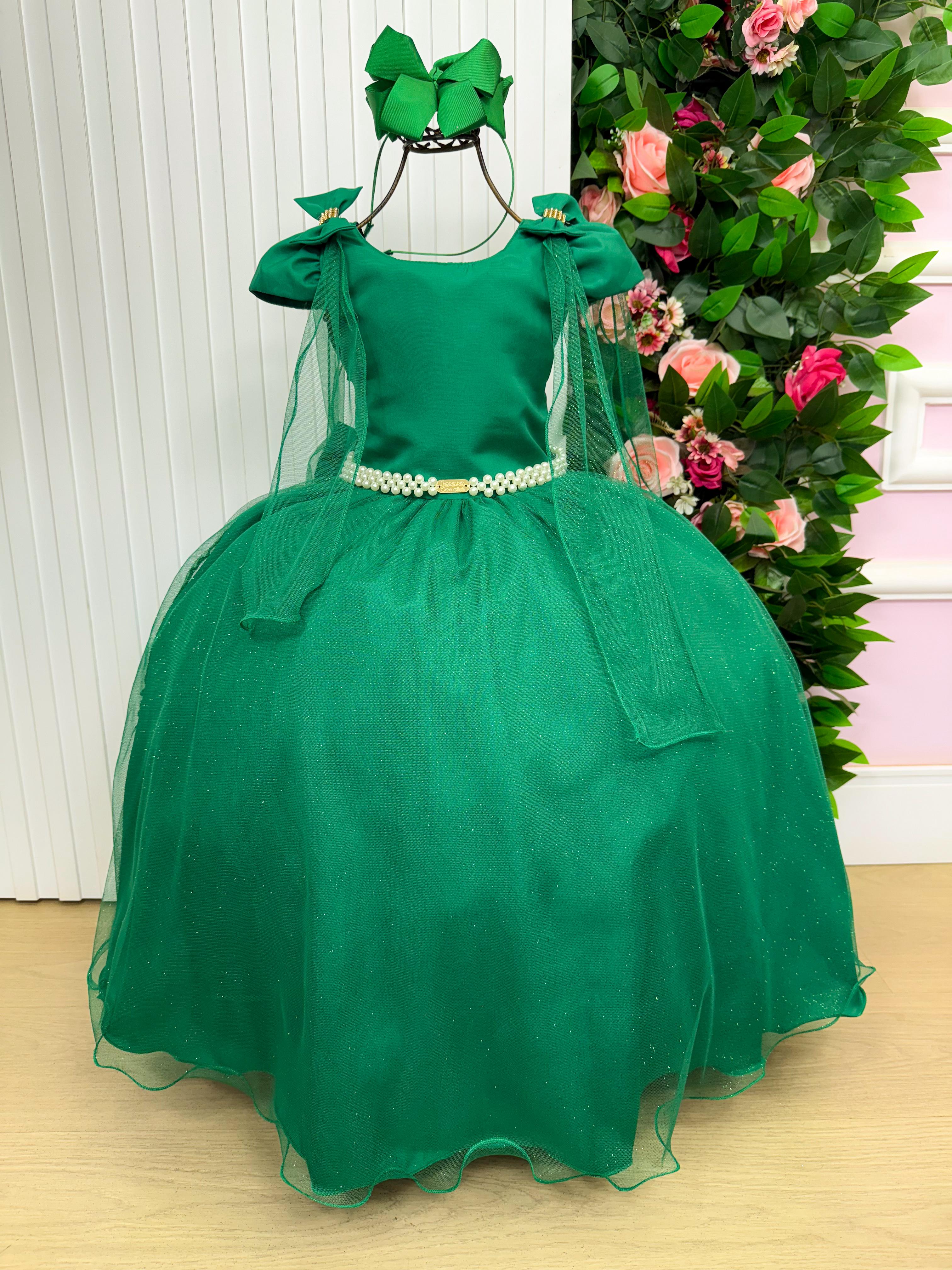 Vestido Banana Club Longo Diamante Verde Bandeira (VESTBNANCLBLONVRDBAND)