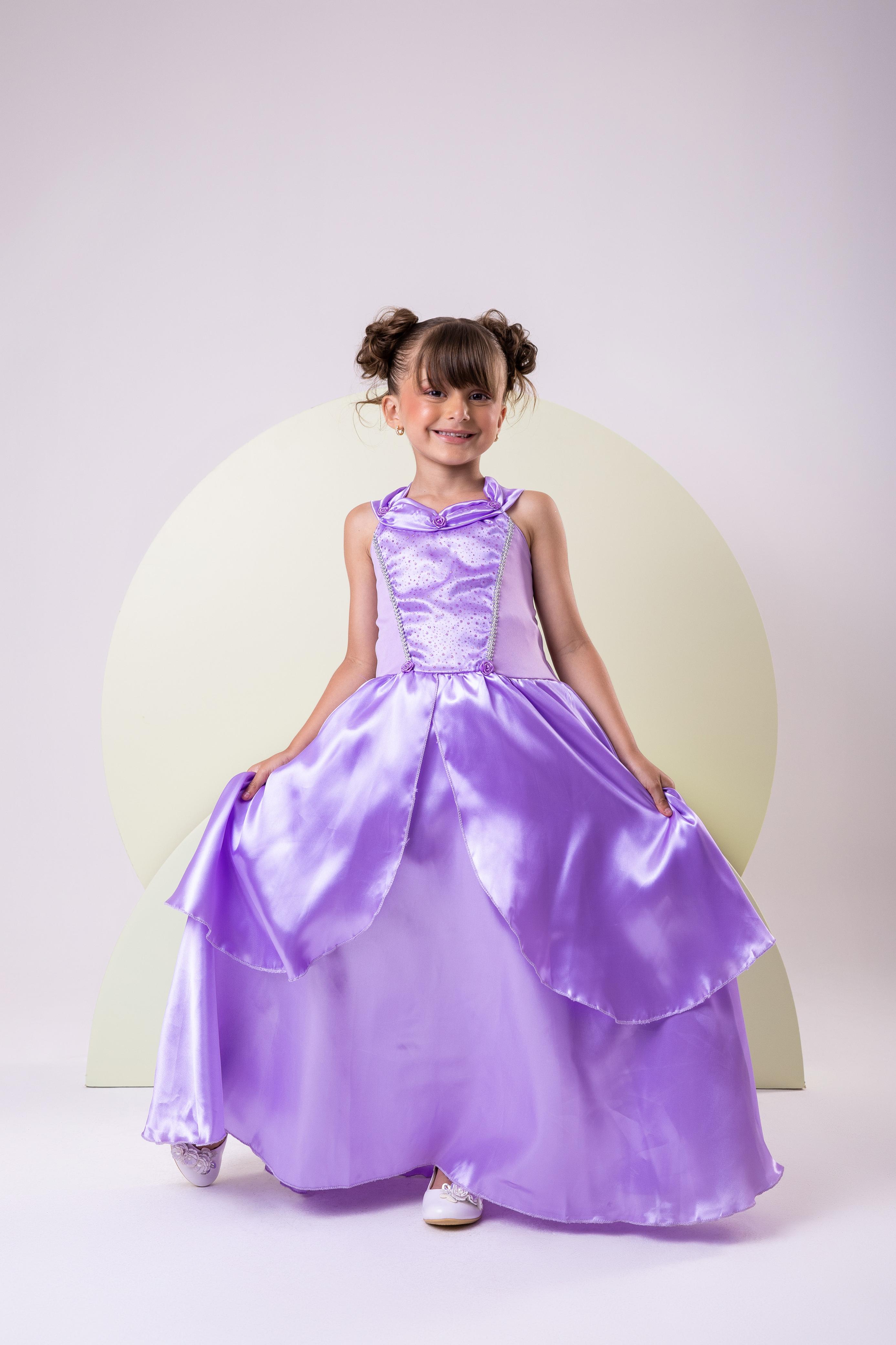 Fantasia Longa Princesa Belli Rapunzel Modelo 3 (FANTLONPRNCBLLRPNZMDL)