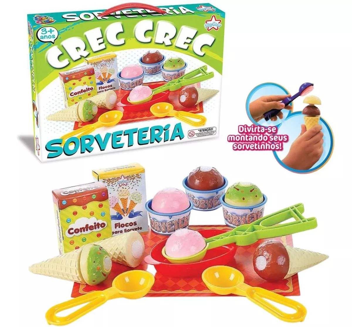 Sorveteria Brinquedo Crec-Crec 344-CCS – Big Star (050192)