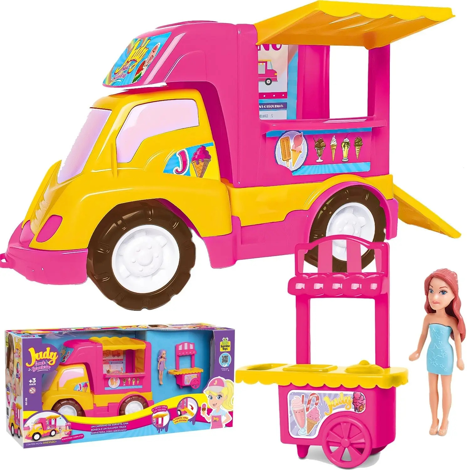 Sorveteria da Judy Food Truck – Samba Toys (106495)