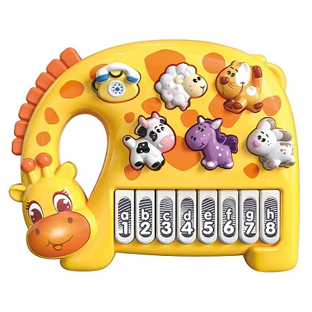 Teclado Girafa Musical Educativo -Dm 6903 (157313)