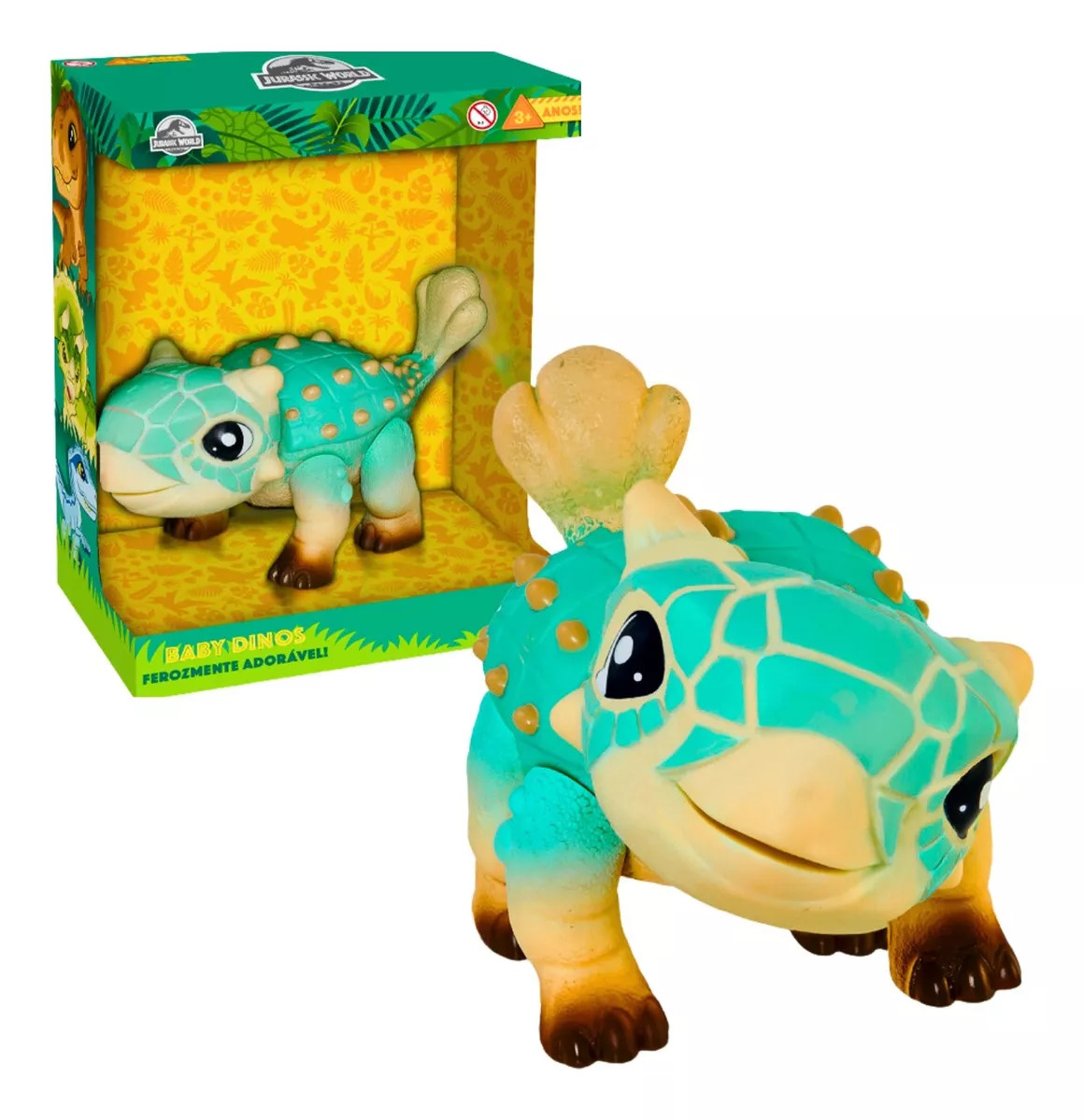 Boneco Bumpy Jurassic World - Pupee Brinquedos (099541)