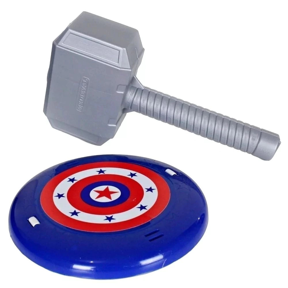 Escudo e Martelo Heróis 60cm – Leplastic (063694)