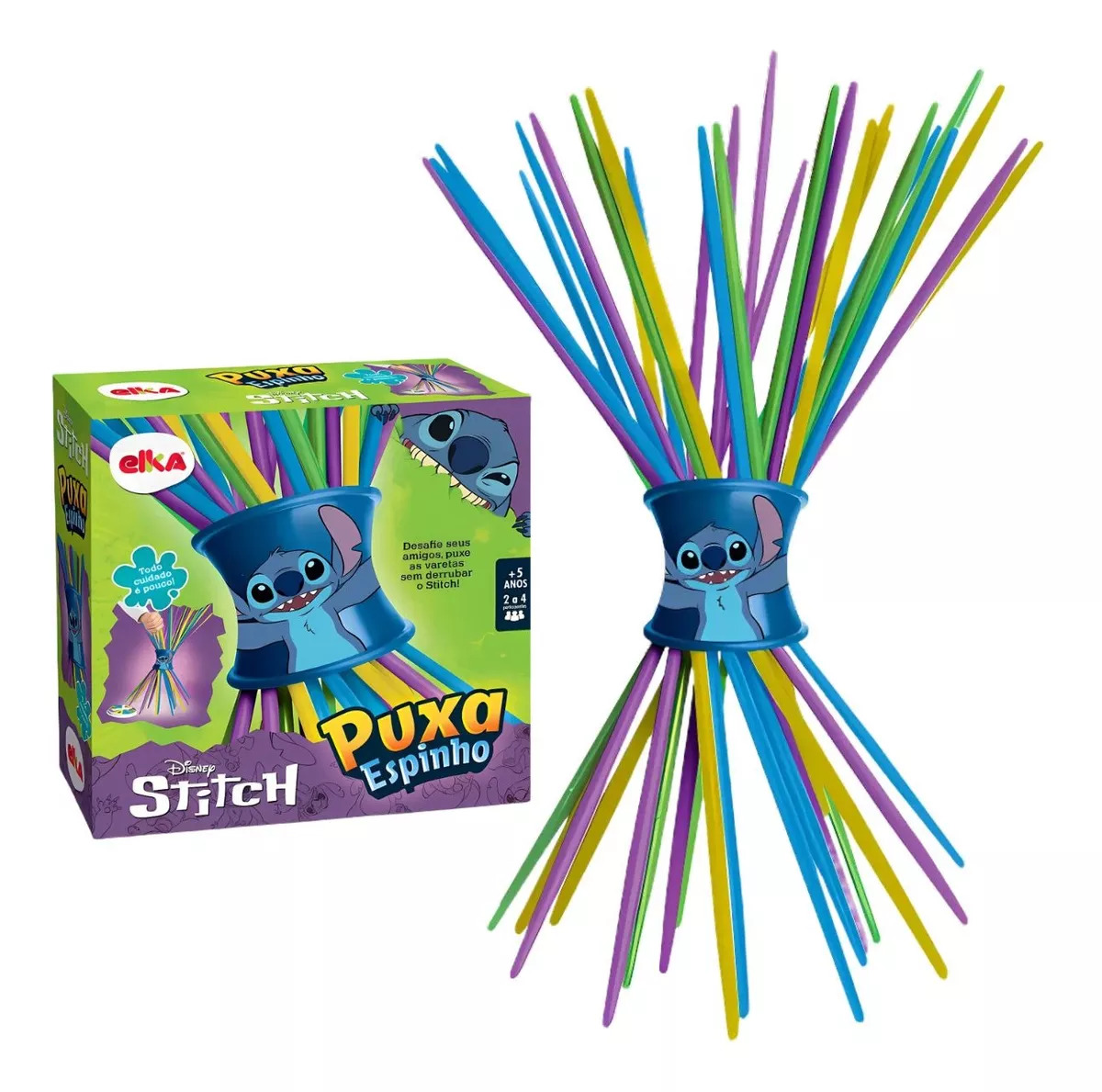 Jogo Puxa Espinho Stitch – Elka (118360)