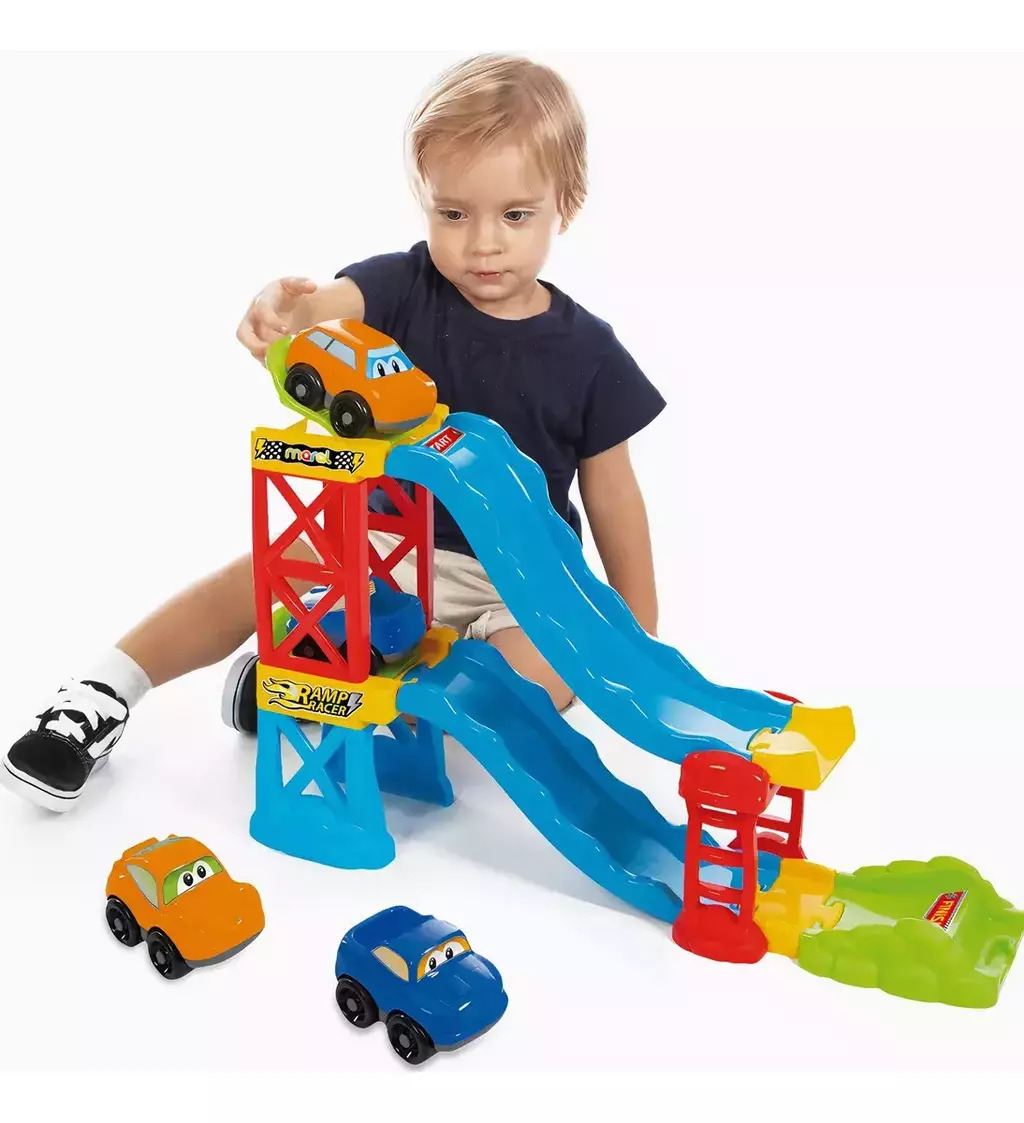 Pista Ramp Racer 28 Peças com 2 Carrinhos – Maral (092463)