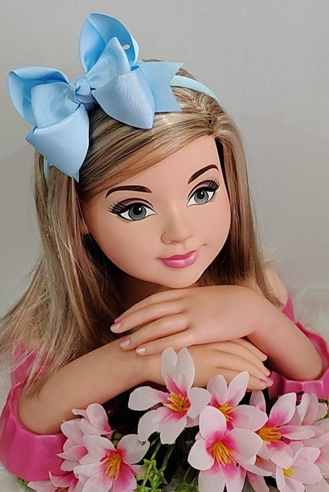 Tiara Belli Laço Azul Bebe (TIRBLLAZLBB)