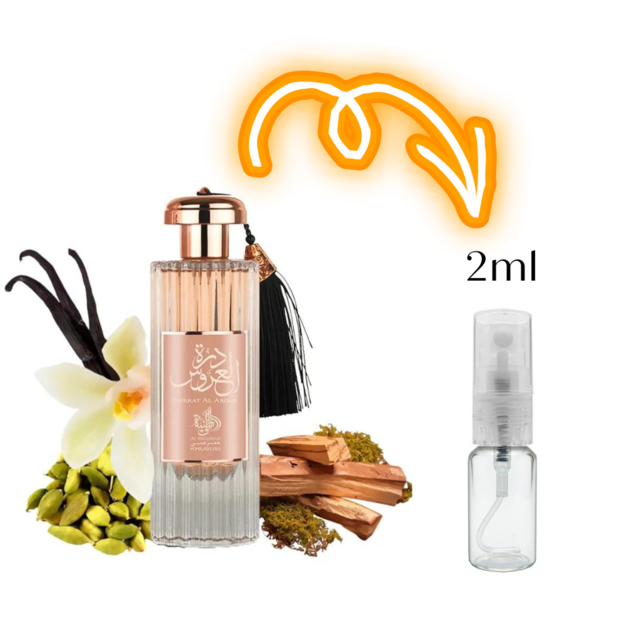Decant Durrat Al Aroos 2ml - Al Wataniah - EAU De Parfum  | Katia Almeida (ARW05-1)