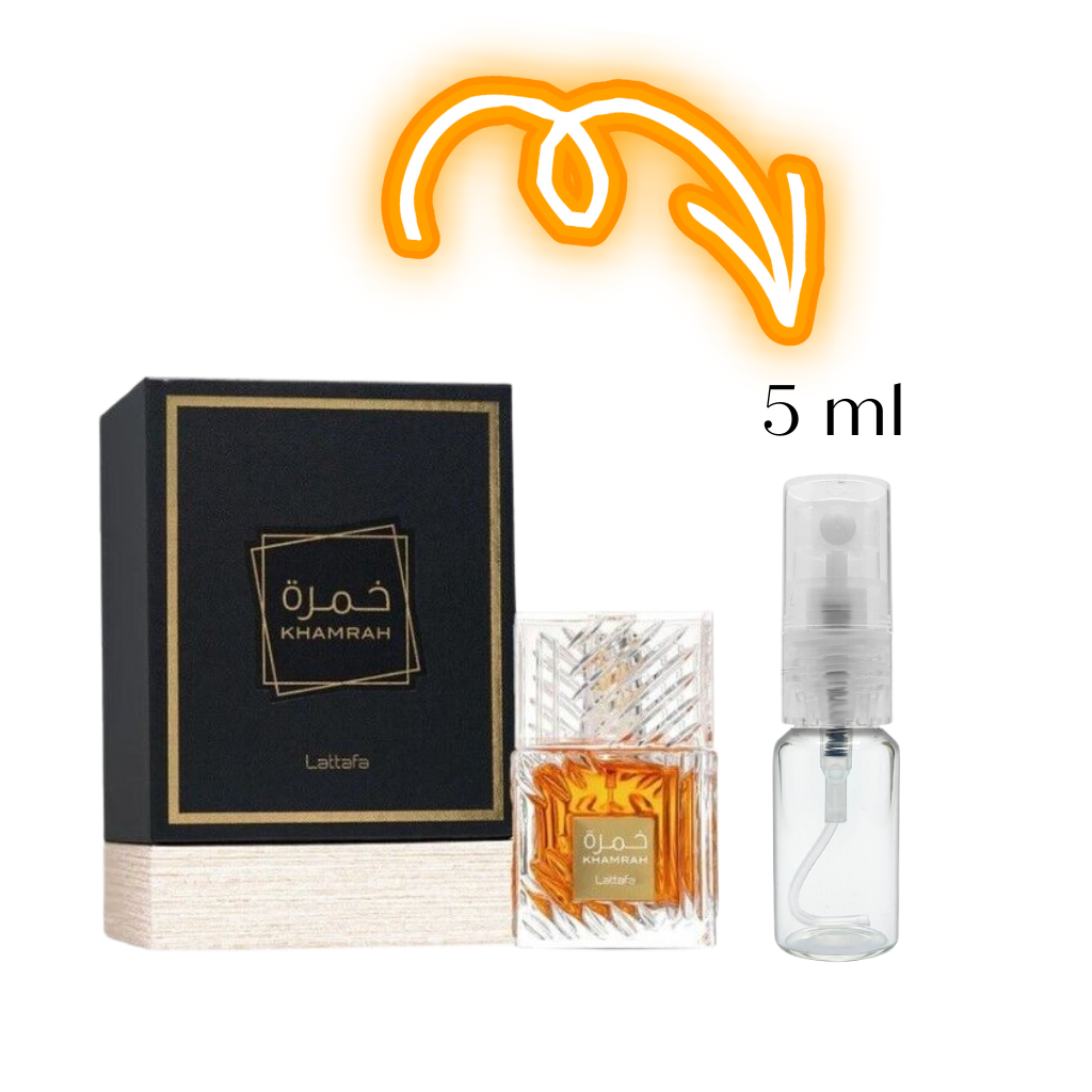 Decant Khamrah 5ml - Lattafa - EAU De Parfum | Katia Almeida (AR398-2)