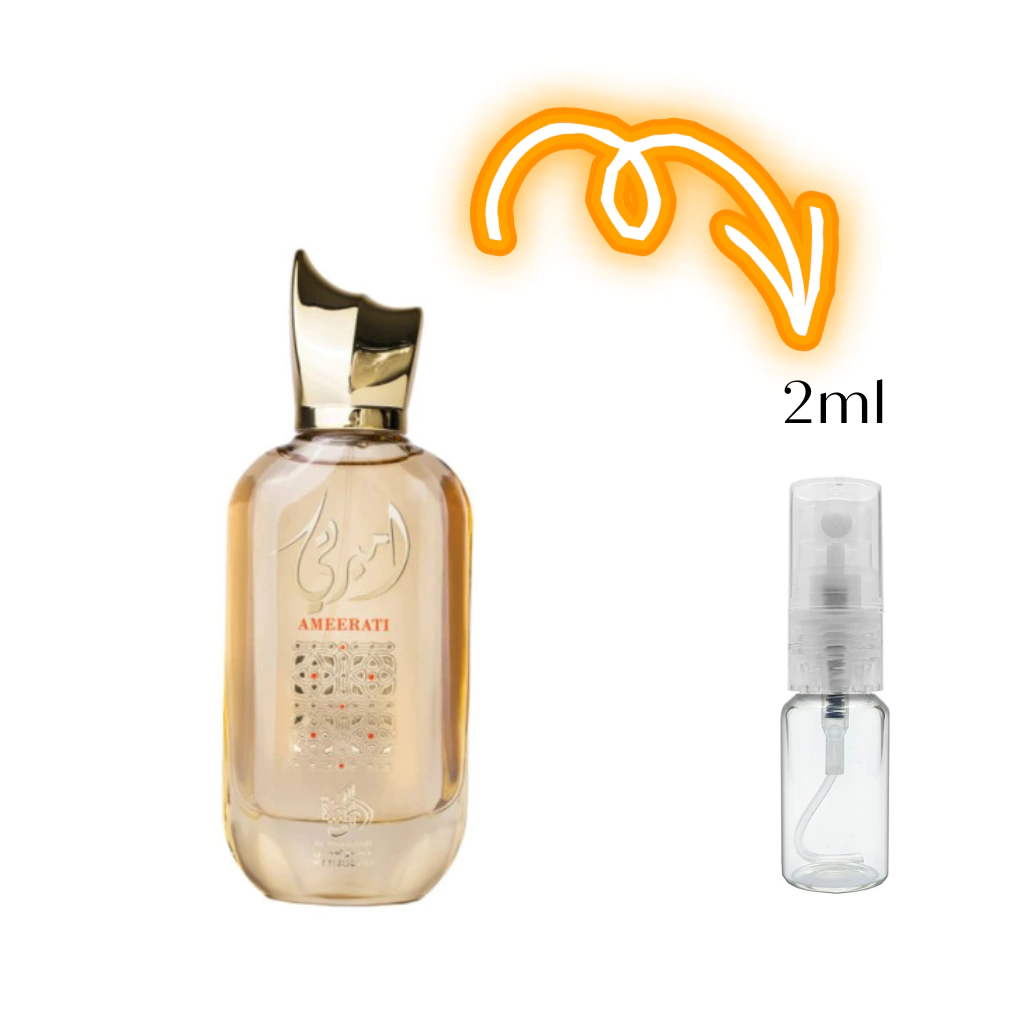 Perfume Ameerati 2ml - Al Wataniah - EAU De Parfum  | Katia Almeida (ARW01-1)