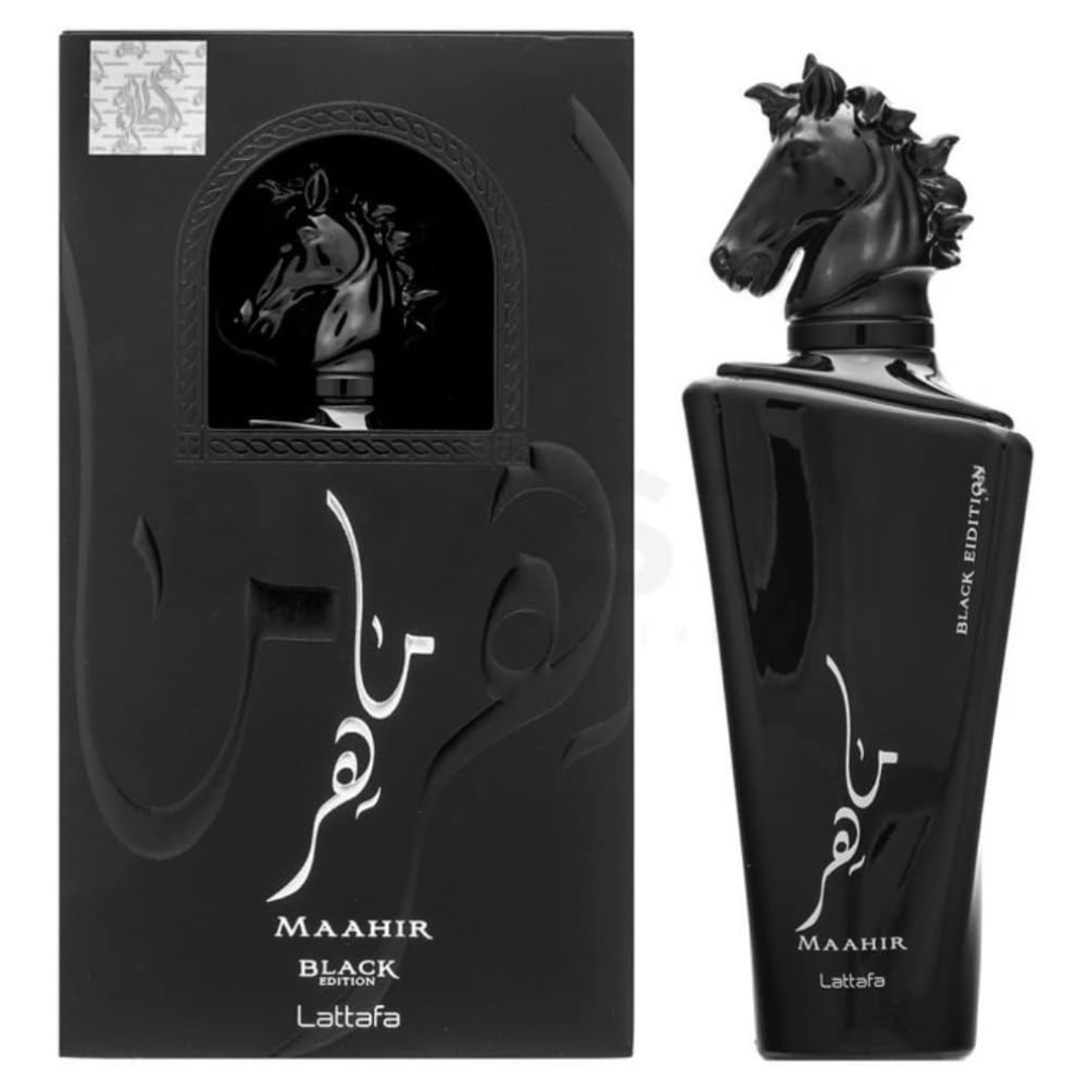 Perfume Maahir Black - Lattafa - EAU De Parfum | Katia Almeida (AR040)