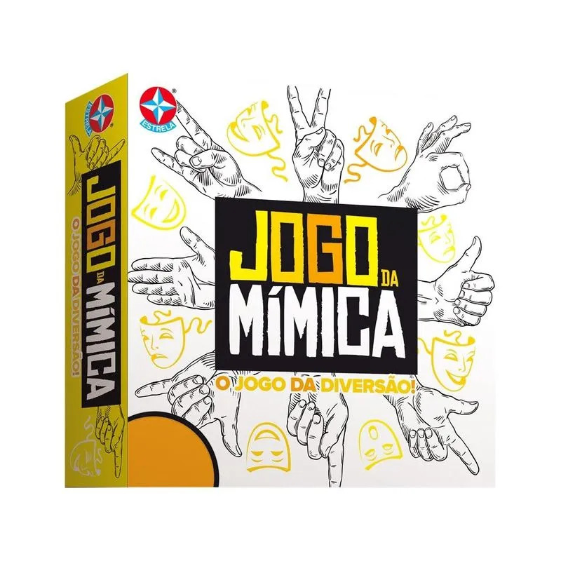 Jogo de Mímica- Estrela (799451)