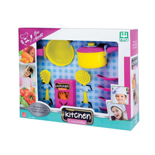 Kit Comidinha – Nig Brinquedos (110937)