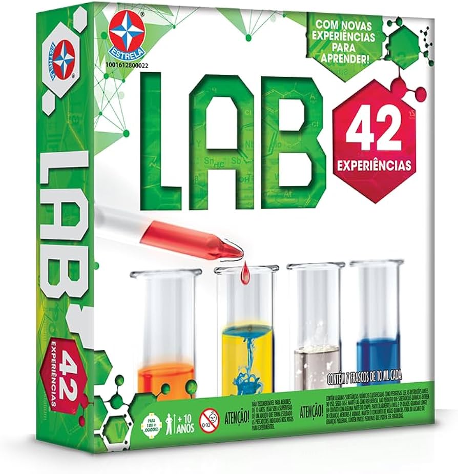 Kit De Experiências Laboratóro -Estrela Original (799357)