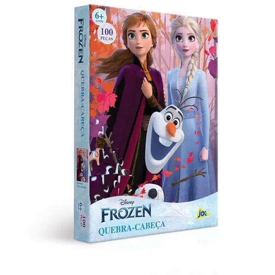 Quebra Cabeça Frozen 100 peças - toyster 2867 (027241)