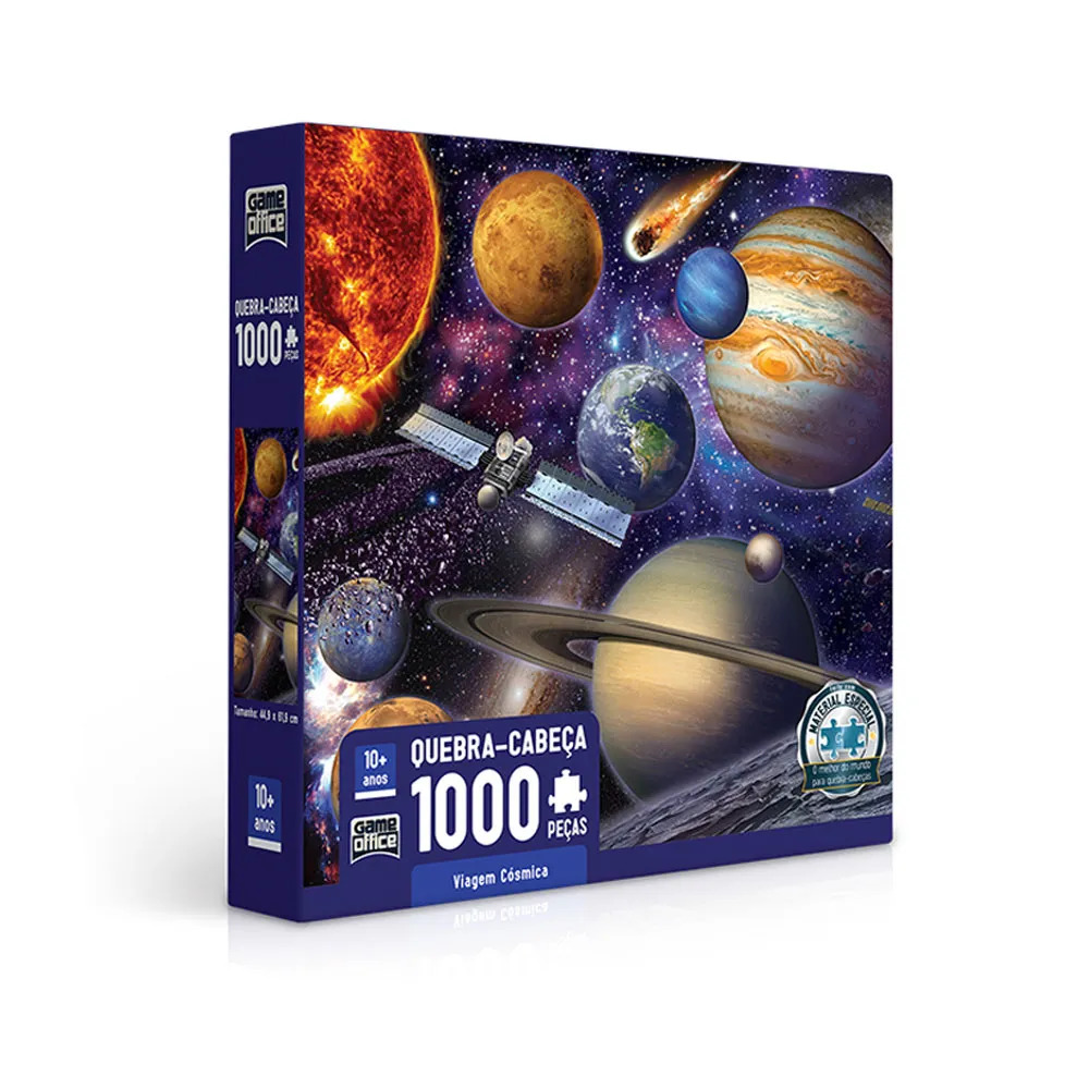 Quebra-Cabeça Viagem Cósmica 1000 Peças – Toyster (082617)
