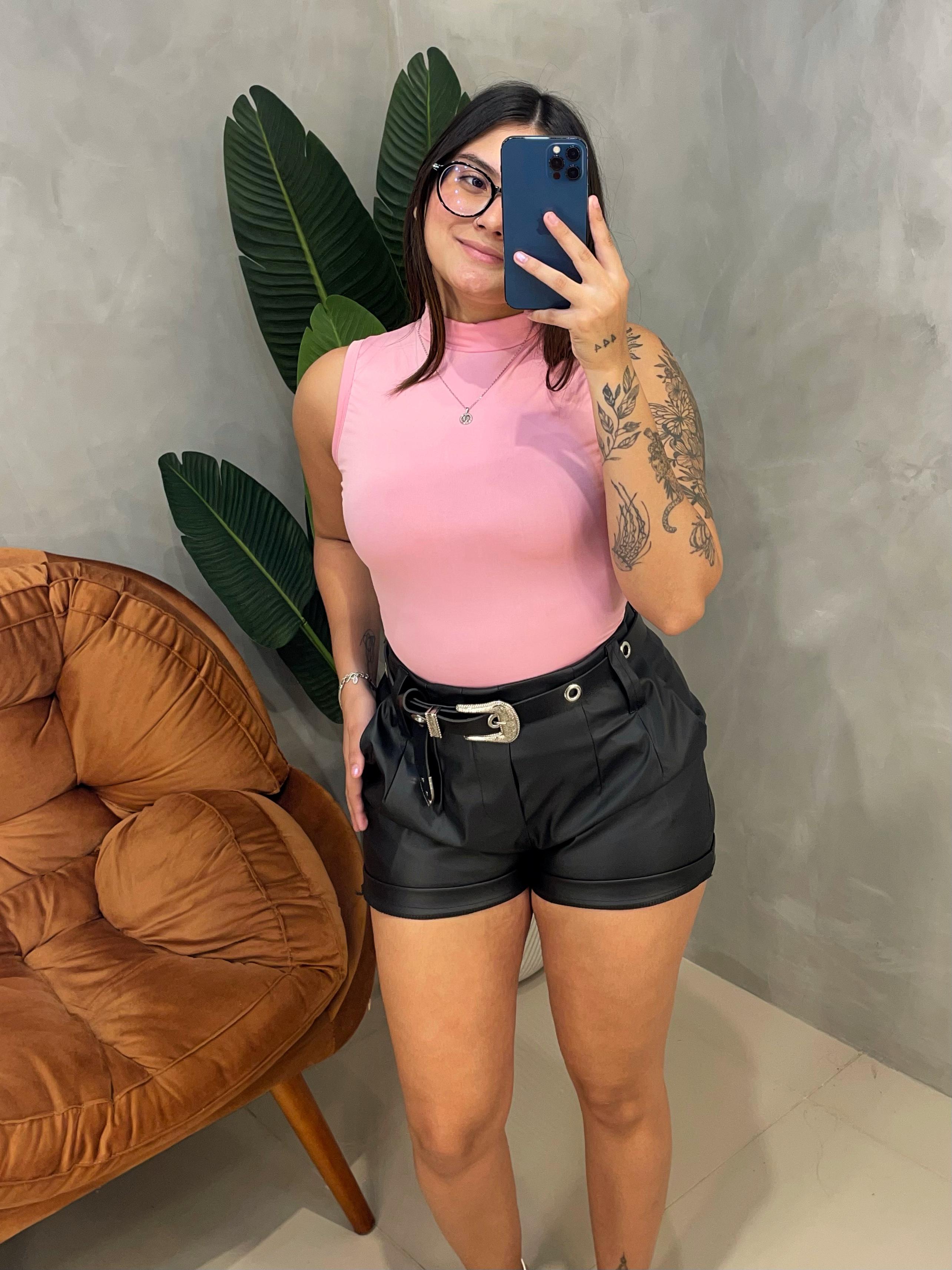 Body em Suplex Regata com Decote Costas e Gola Jessica Ref. 1746 (12345670018924244844)