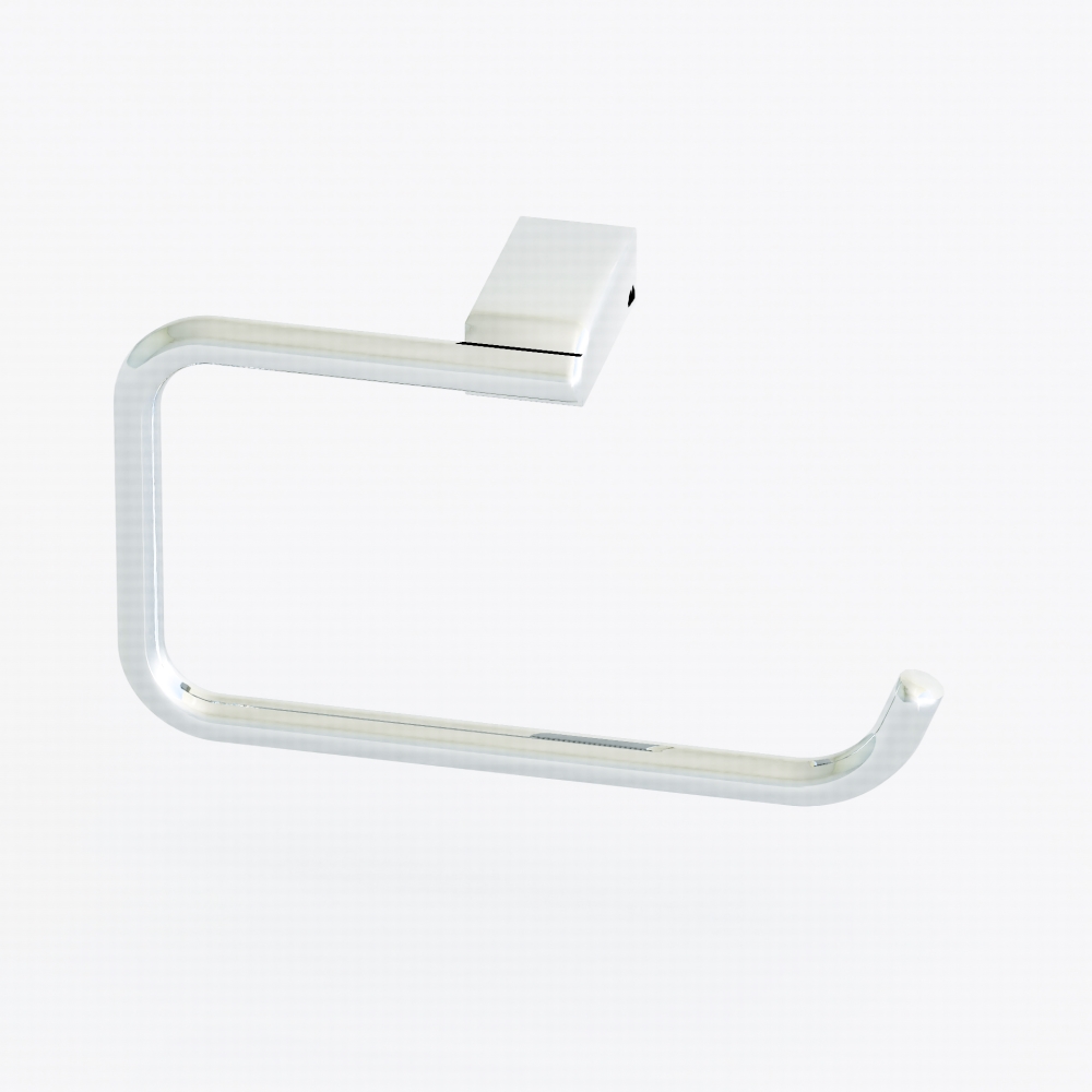 B-9515T01066C S TOALHEIRO SIMPLES PEQUENO MODELO ATLANTIS (MEDIDAS 208 X 73 X 129 MM) - ACABAMENTO CROMADO