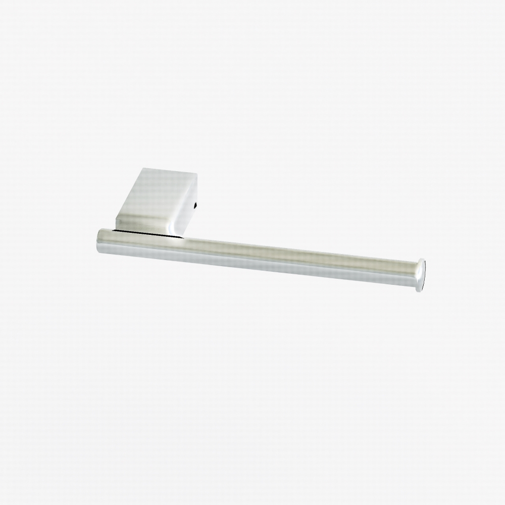 B-9515T05066C S PAPELEIRA SIMPLES MODELO ATLANTIS (MEDIDAS 172 X 73X 19 MM) - ACABAMENTO CROMADO