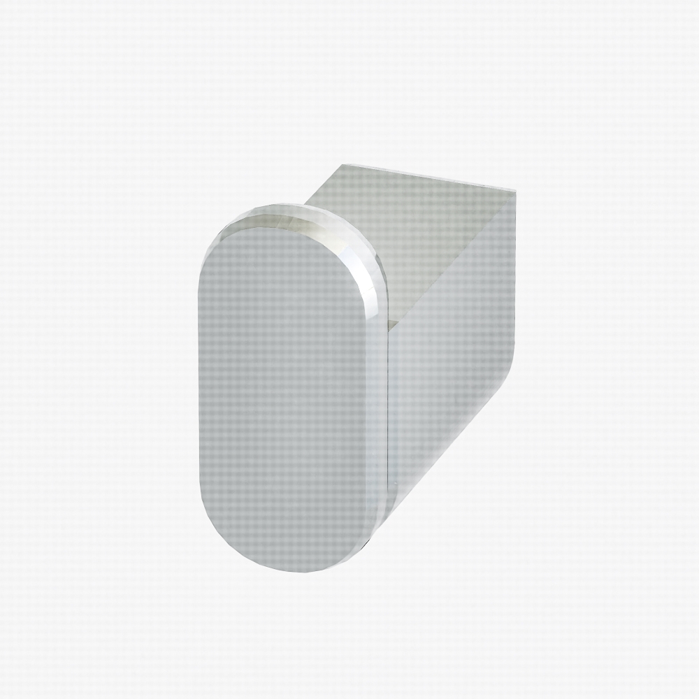 B-9528T03103C S CABIDEIRO SIMPLES TIPO GANCHO MODELO ROUND (MEDIDAS28 X 50 X 50MM) - ACABAMENTO CROMADO