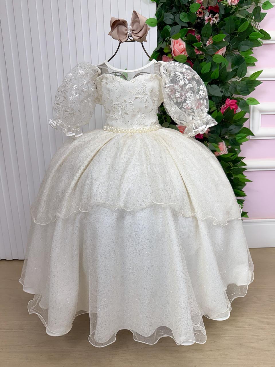 Vestido Bella Child Longo Eva Off (VESTBLLCHLEVOFF)