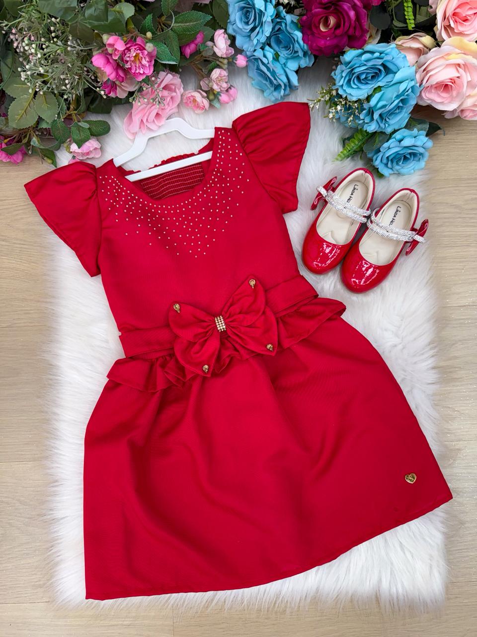 Vestido Blogueirinha Tayla Vermelho (VESTBLGTLVRM)
