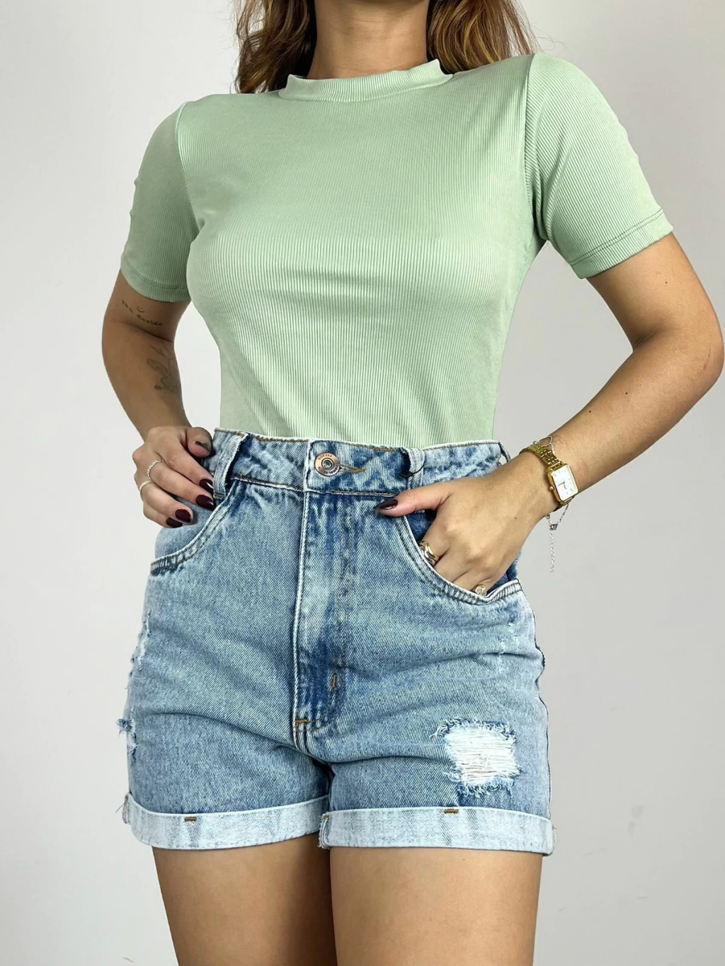 Body em Ribana Manga Curta Divina Ref. 1104 (12345670018924159834)