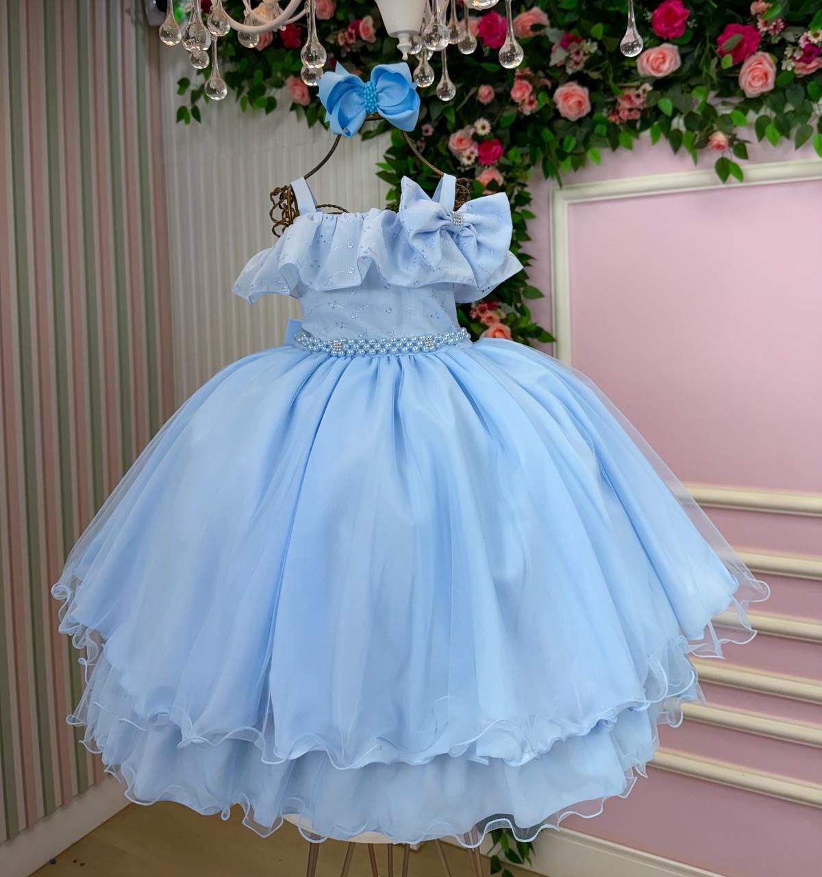 Vestido Bella Child Martina Azul Bebe (ESTBLLCLDMRTAZLBB)